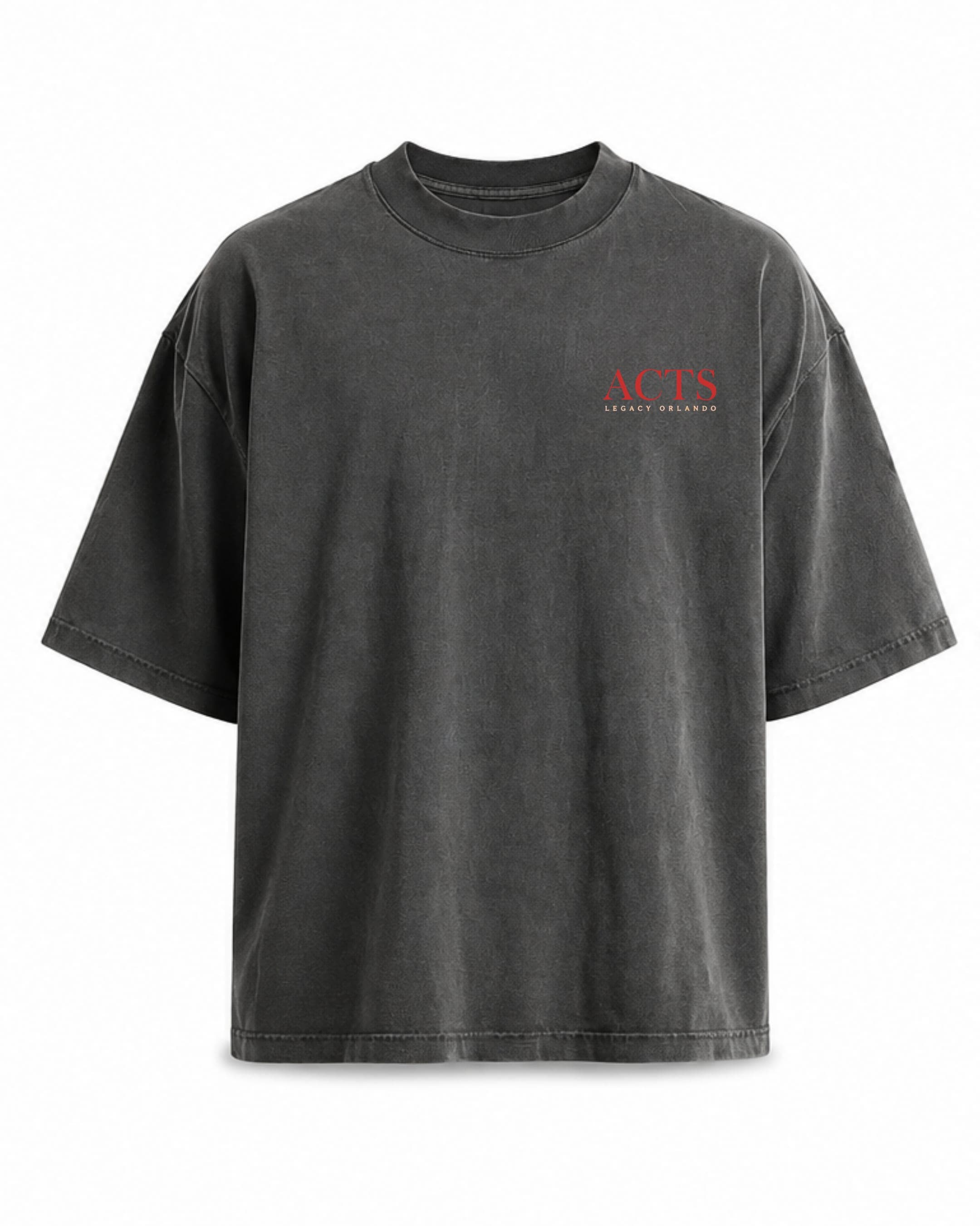 Acts Series Tee, front