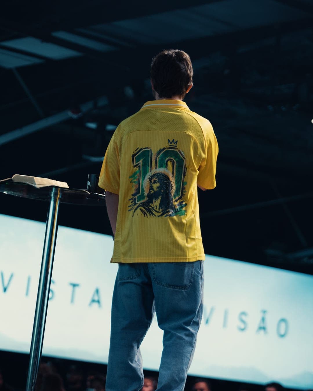 Preaching in the LGCY '10 jersey